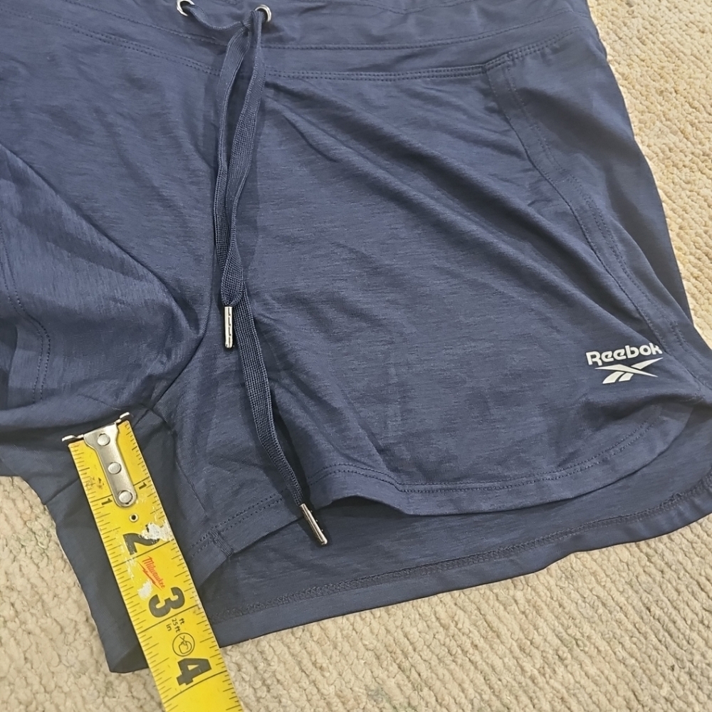 New Balance, Reebok Shorts Navy Blue Size Medium - Picture 11 of 11